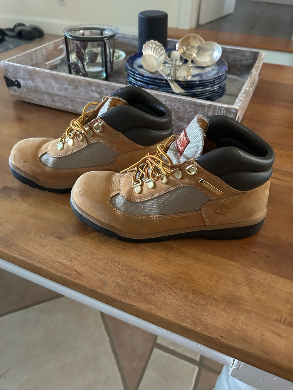 Timberland Men's Wheat/Tan Low-Cut Hiking Boots
